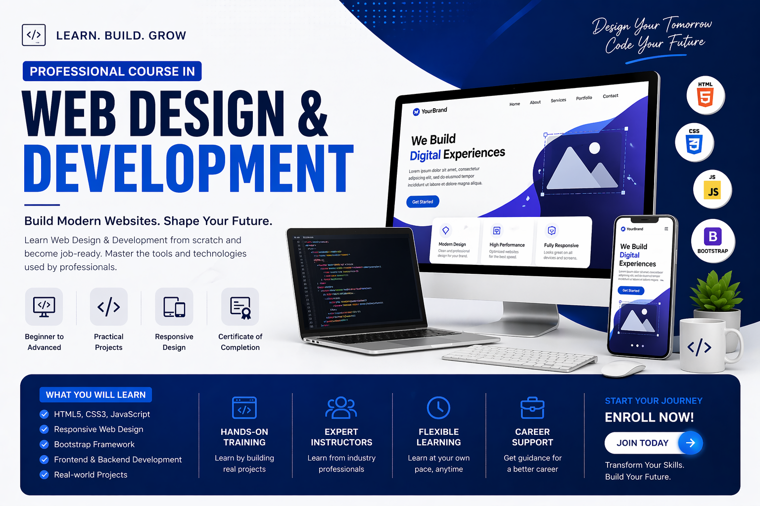 Web Design & Development Course